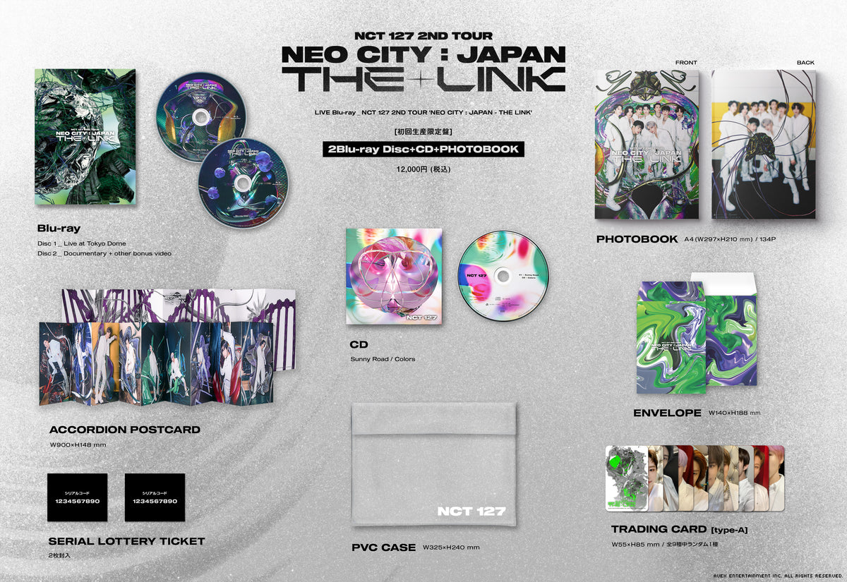 NCT127 The Link ツアー blu-ray Discs   CD